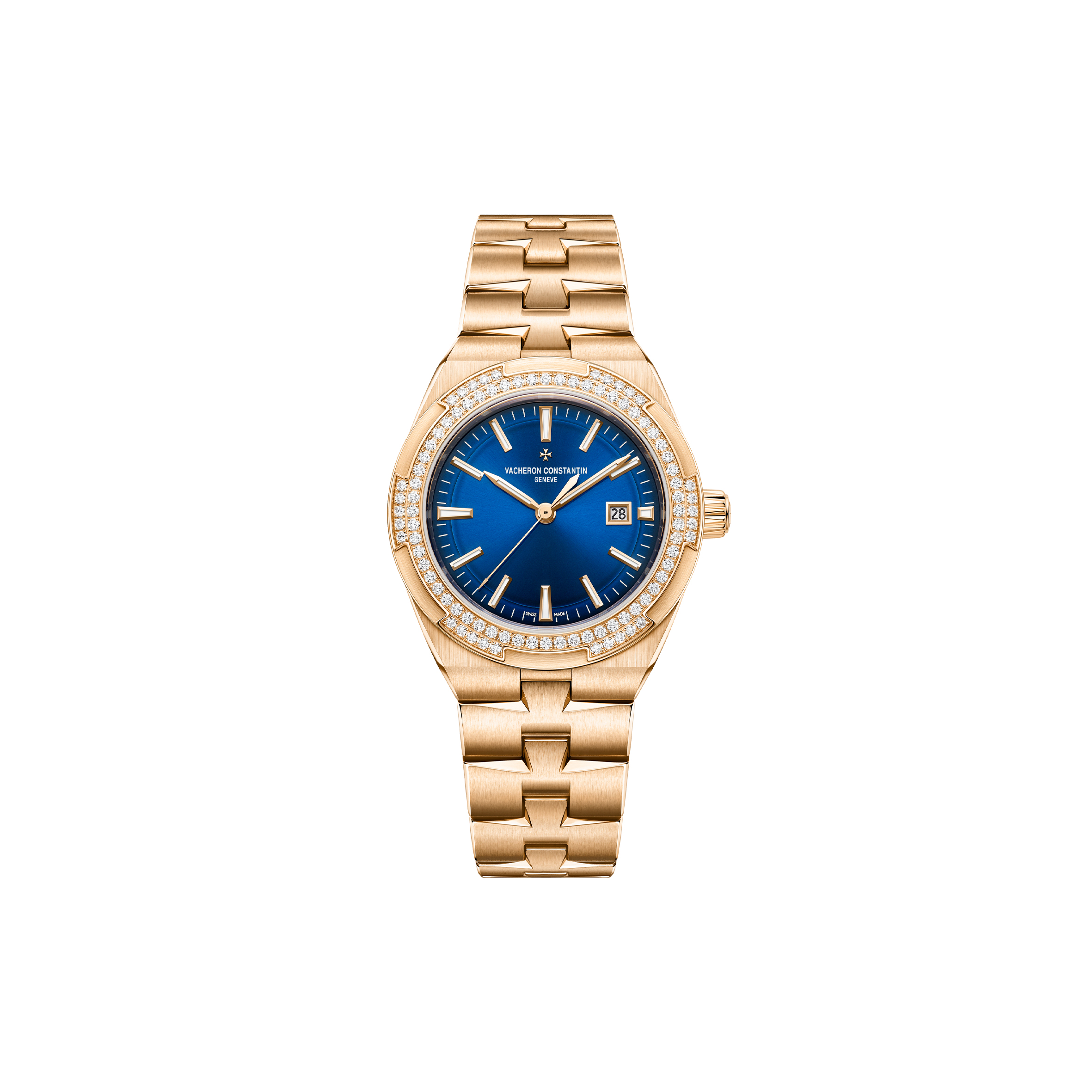 VACHERON CONSTANTIN OVERSEAS SELF-WINDING 35 MM PINK GOLD WATCH 4605V/200R-B978 VACHERON CONSTANTIN OVERSEAS SELF-WINDING 35 MM PINK GOLD WATCH 4605V/200R-B978